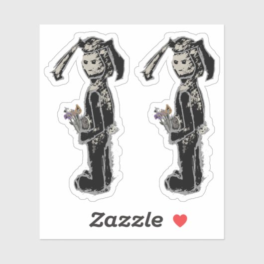 sinibunny aufkleber (Blatt)