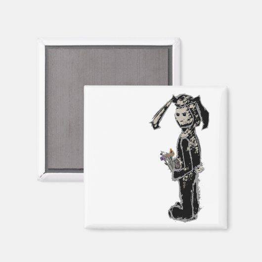 sinibunny magnet (Vorderseite/Rückseite)