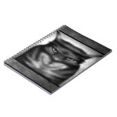 Sinister Cat Notebook Notizblock (Linke Seite)