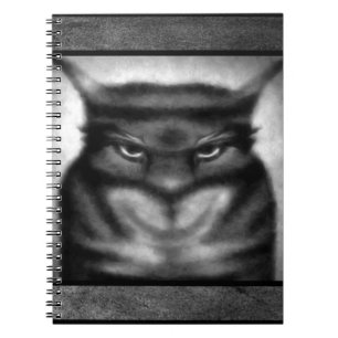 Sinister Cat Notebook Notizblock