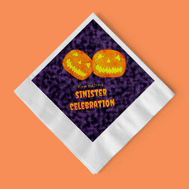 Sinister Celebration Halloween Serviette
