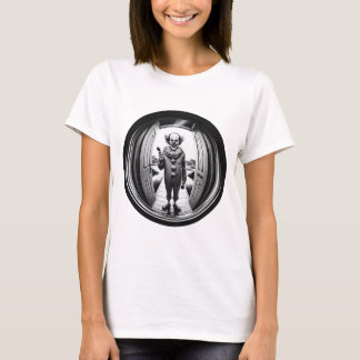 Sinister Clown an deiner Tür | Fisheye T-Shirt