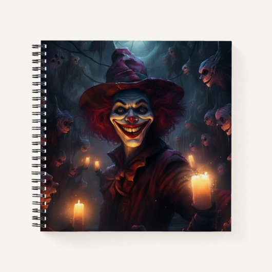 Sinister Clown Notizblock (Vorderseite)