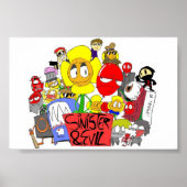 Sinister & Evil Group Poster (Vorne)