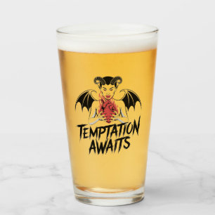 Sinister-Gothic-Dämonendesign - die Versuchung ste Glas