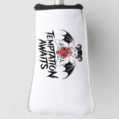 Sinister-Gothic-Dämonendesign - die Versuchung ste Golf Headcover (Rotieren 90)