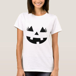 Sinister Halloween Pumpkin Gesichtsdesign mit dem  T-Shirt
