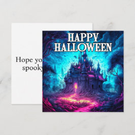 Sinister Halloween Spuk Herrenhaus Karte