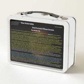 Sinister Orb Metal Lunchbox
