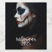 Sinister Sip - Halloween Wine Label von STUDIO 69 Weinetikett (Einzelnes Label)