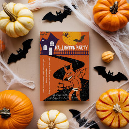 Sinister Soiree: Einladung des bösen Halloween-Par