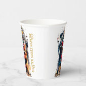 Sinister Soirée Halloween Gotisches Party Dekor Pappbecher (Rechts)