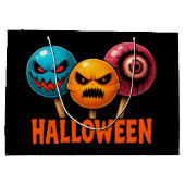 Sinister Süßigkeiten Halloween Große Geschenktüte (Rückseite)