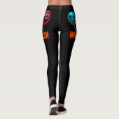 Sinister Süßigkeiten Halloween Leggings (Rückseite)
