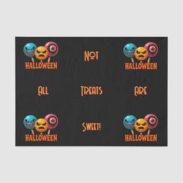 Sinister Süßigkeiten Halloween Seidenpapier