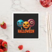 Sinister Süßigkeiten Halloween Serviette (Beispiel)