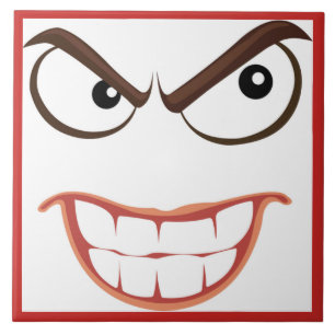 SINISTERGESICHT FLIESE