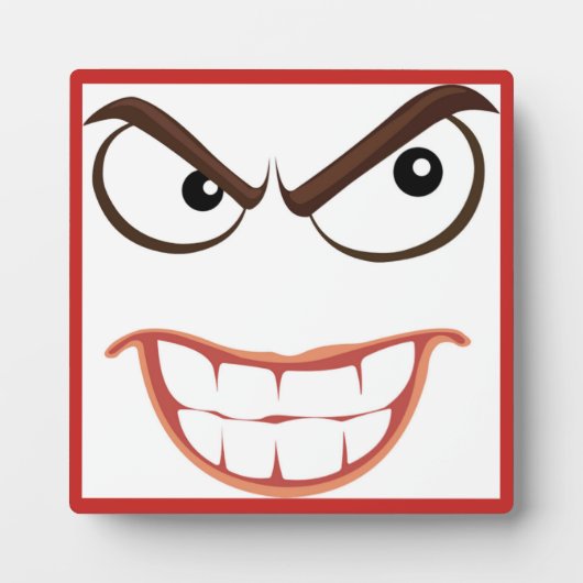 SINISTERGESICHT FOTOPLATTE (Vorderseite)