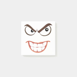 SINISTERGESICHT POST-IT KLEBEZETTEL