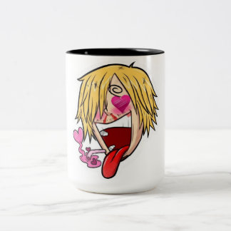 💞 Sinji Love Mug – Anime-Inspired Emotional Coffe Zweifarbige Tasse