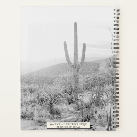 Sink Spur & Ride - 2024 Cowgirl Planner Planer (Rückseite)