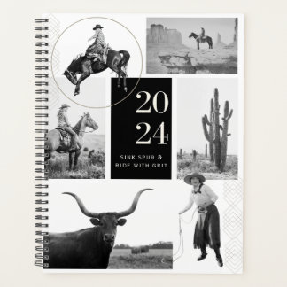 Sink Spur & Ride - 2024 Cowgirl Planner Planer