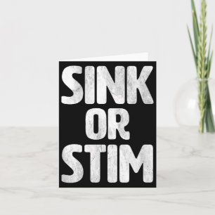 Sink Stim Neurodivergent Normalisiert Autismus Sti Karte