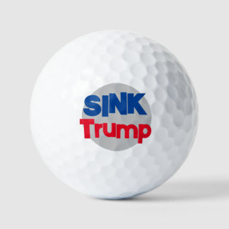 Sink Trump Golf Golfball