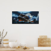 Sinken der Titanic, Überarbeitung Poster (Küche)