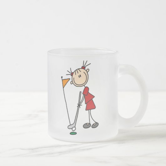 Sinken des Schlags von der grünen Tasche Mattglastasse (Rechts)