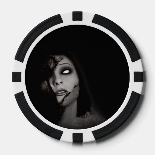 Sinkende Engel fallen Pokerchips (Vorderseite)