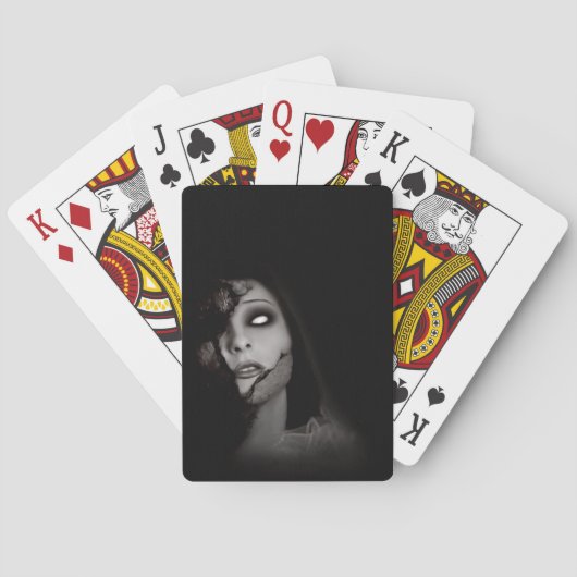 Sinkende Engel fallen Spielkarten (Rückseite)