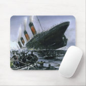 Sinkender Effektivwert titanisch Mousepad (Mit Mouse)