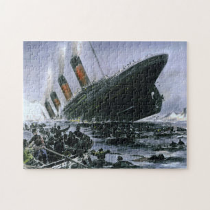 Sinkender Effektivwert titanisch Puzzle