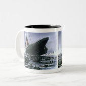 Sinkender Effektivwert titanisch Zweifarbige Tasse (Vorderseite Links)