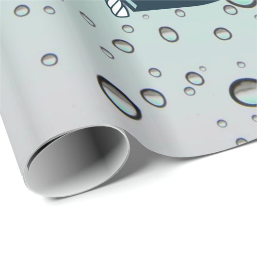 Sinkender Seeanker Geschenkpapier (Rolleneckpunkt)