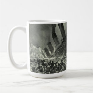 Sinkendes RMS Titanic Kaffeetasse