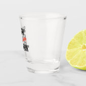 Sinkin und Drinkin Funny Cornhole Funny Gift Schnapsglas (Rechts)