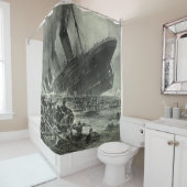 Sinking RMS Titanic Duschvorhang (Beispiel)