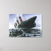 Sinking RMS Titanic Leinwanddruck (Vorderseite)