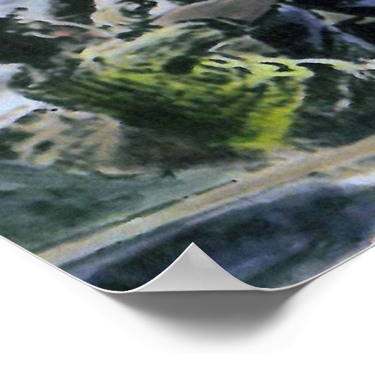 Sinking RMS Titanic Poster (Ecke)