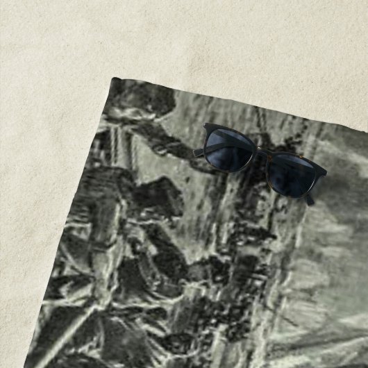 Sinking RMS Titanic Strandtuch (Beispiel)