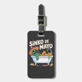 Sinko de Mayo Cinco De Mayo Cactus Funny Gepäckanhänger (Vorderseite vertikal)