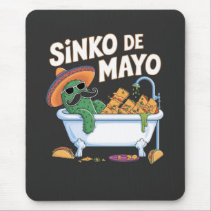 Sinko de Mayo Cinco De Mayo Cactus Funny Mousepad