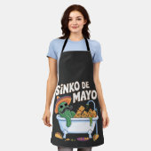Sinko de Mayo Cinco De Mayo Cactus Funny Schürze (Getragen)