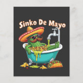 Sinko de Mayo"Funny Cinco de Mayo Cactus Flyer (Vorne)