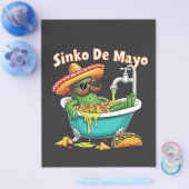 Sinko de Mayo"Funny Cinco de Mayo Cactus Flyer (Einzeln)
