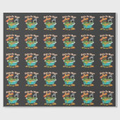 Sinko de Mayo"Funny Cinco de Mayo Cactus Geschenkpapier (Flach)