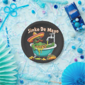 Sinko de Mayo"Funny Cinco de Mayo Cactus Pappteller (Party)