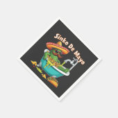Sinko de Mayo"Funny Cinco de Mayo Cactus Serviette (Ecke)